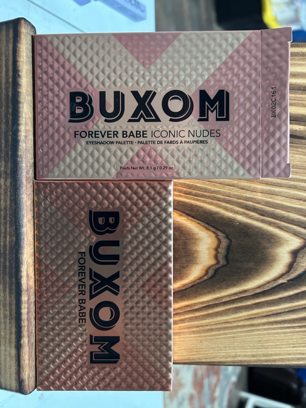 Buxom Forever Babe Iconic Nudes Palette - Rose Gold and Pink
